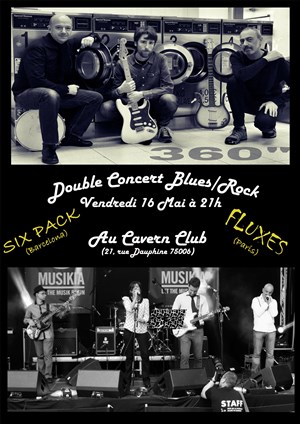 Affiche de Fluxes + Six Pack - Double the Blues, Double trouble