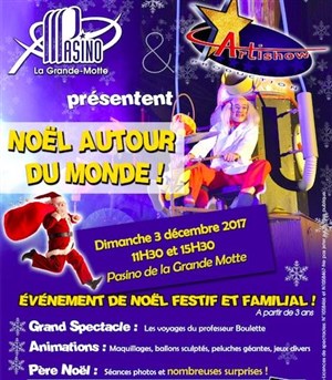 Affiche de Noël autour du monde !