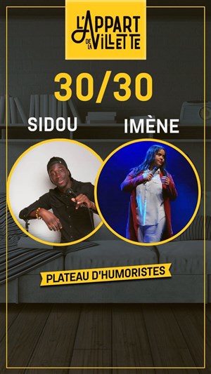 Affiche de 30/30 de L'Appart | Imene / Sidou