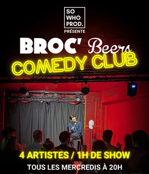 Affiche de Broc' Beer Comedy Club