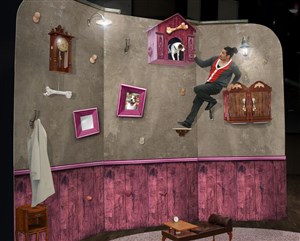 Affiche de Compagnie Rêve de Singe dans Doggy Blues