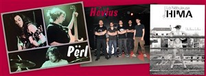 Affiche de Soirée Métal : Hévius / Përl / La Nébuleuse d'Hima