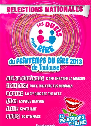 Affiche de Scène Ouverte du Printemps du Rire de Toulouse