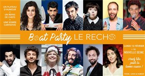 Affiche de Boat Party du Recho | Food / Love / Humor