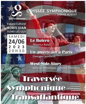 Affiche de Traversée Symphonique Transatlantique