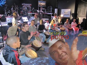 Affiche de Djembé Freestyle avec Orlando Poléo