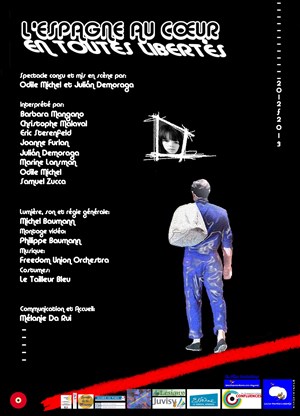 Affiche de L'Espagne Au Coeur En Toutes Libertés