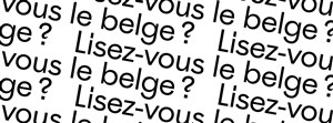 Affiche de Brunch littéraire, lisez-vous le belge ?