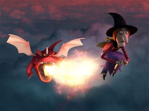 Affiche de La sorcière dans les airs