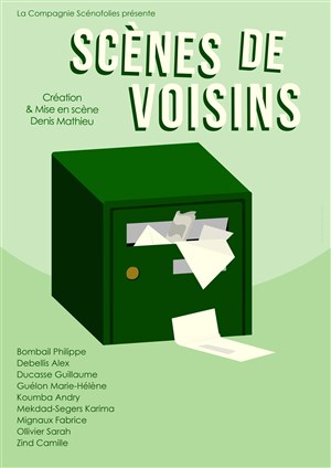 Affiche de Scènes de voisins
