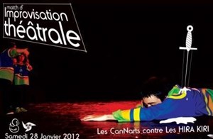 Affiche de Match d'impro : Cannes vs Argenteuil