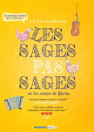 Affiche de Les sages pas sages ou les Contes de Khelm