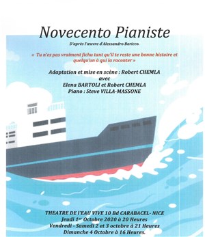 Affiche de Novecento pianiste