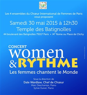 Affiche de Women & Rythme 2015