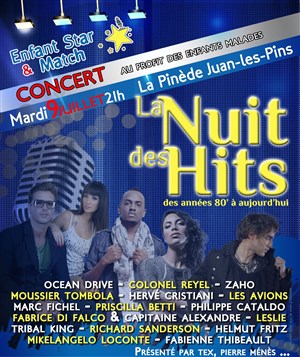 Affiche de La nuit des hits