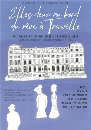 Affiche de Elles deux au bord du rêve à Trouville
