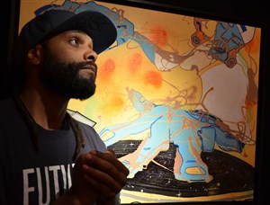 Affiche de Alexis Bust Stephens, artiste invité de Pop Synergie
