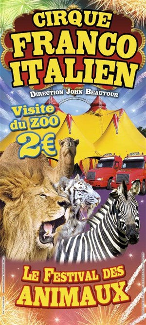 Affiche de Cirque Franco-italien | - Saint Yrieix