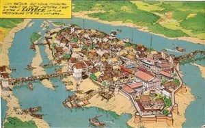 Affiche de Visite guidée : Lutèce ou le Paris romain - petites et grande histoires | par Cécile de Culturamat