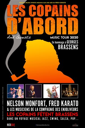 Affiche de Les copains d'abord | Hommage à George Brassens