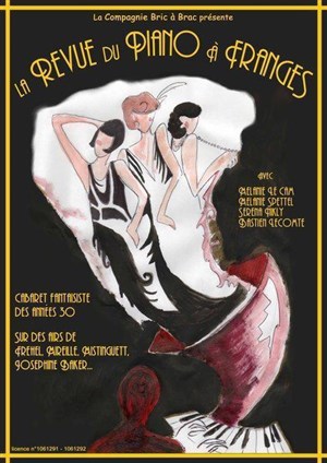 Affiche de La revue du piano à franges