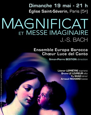 Affiche de Magnificat et messe imaginaire de Bach