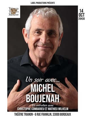 Affiche de Un soir avec Michel Boujenah