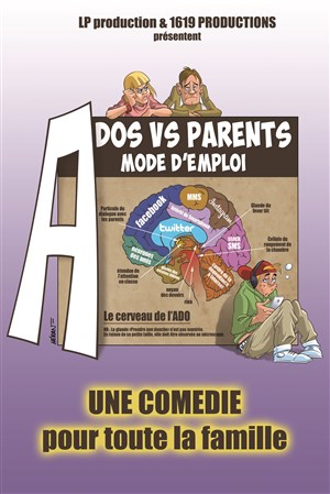 Affiche de Ados vs Parents : mode d'emploi