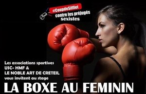 Affiche de Stage boxe au féminin