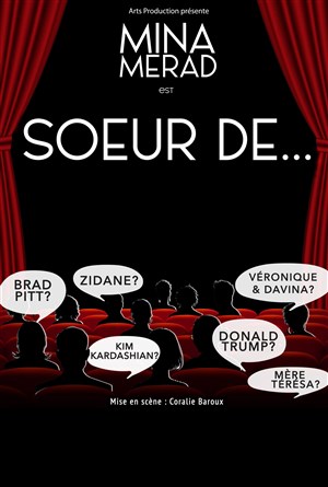 Affiche de Mina Merad dans Soeur de...