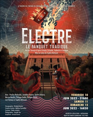 Affiche de Electre, le banquet tragique
