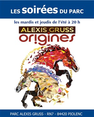 Affiche de Soirée au Parc Alexis Gruss 2018