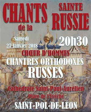 Affiche de Chants de la Sainte Russie