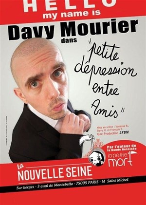 Affiche de Davy Mourier dans Petite dépression entre amis
