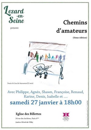 Affiche de Chemins d'amateurs | 5ème édition