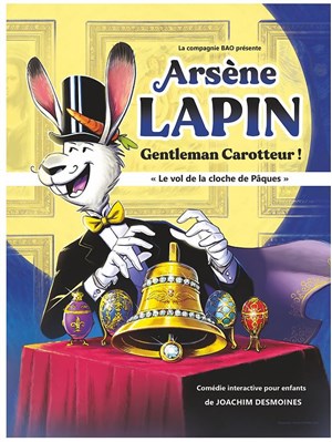 Affiche de Arsène Lapin, gentleman carotteur