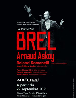 Affiche de La Promesse Brel