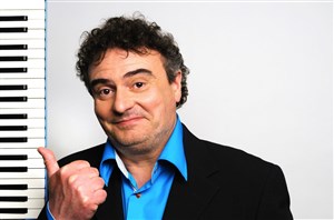 Affiche de Alain Bernard dans Piano Rigoletto | mis en scène par Pascal Légitimus