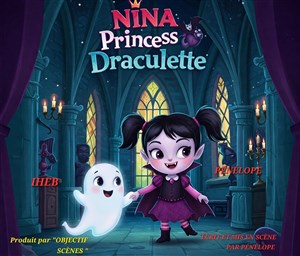 Affiche de Nina la princesse vampire