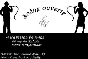 Affiche de Scène Ouverte au Panier
