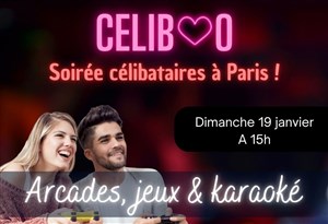 Affiche de Soirée Céliboo 100% célibataires, speed dating 2.0