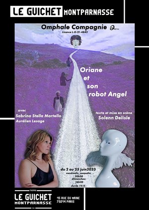 Affiche de Oriane et son robot Angel