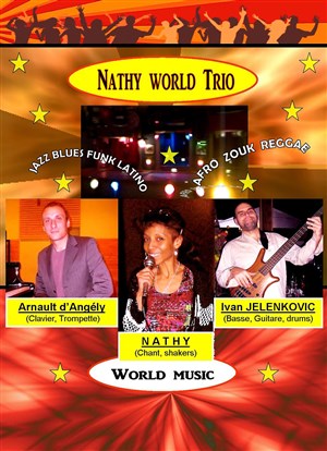 Affiche de Dîner-Concert : Nathy World Trio