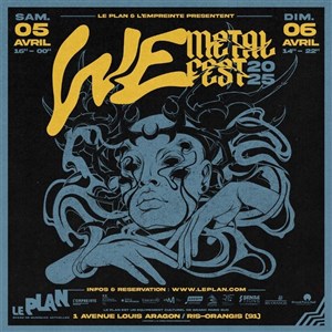 Affiche de We Metal Fest 2025