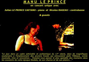 Affiche de Manu Leprince Trio