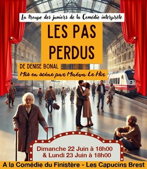 Affiche de Les pas perdus, d'après Denise Bonal