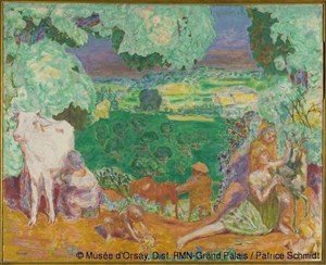 Affiche de Visite guidée : Pierre Bonnard - Peindre l'Arcadie | par Hélène Klemenz