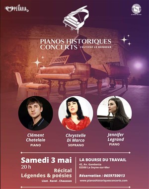 Affiche de Récital Légendes et Poésies