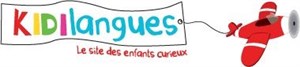 Affiche de Présentation du site d'éveil aux langues étrangères Kidilangues, avec Naïma Blanc