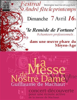 Affiche de La messe Notre Dame de Guillaume de Machaut
